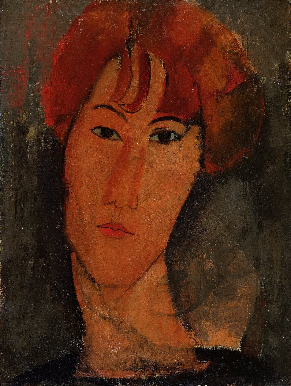 Pardyn muotokuva, n. 1915 tekijältä Amedeo Modigliani