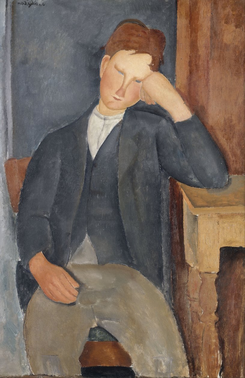 Nuori oppipoika tekijältä Amedeo Modigliani