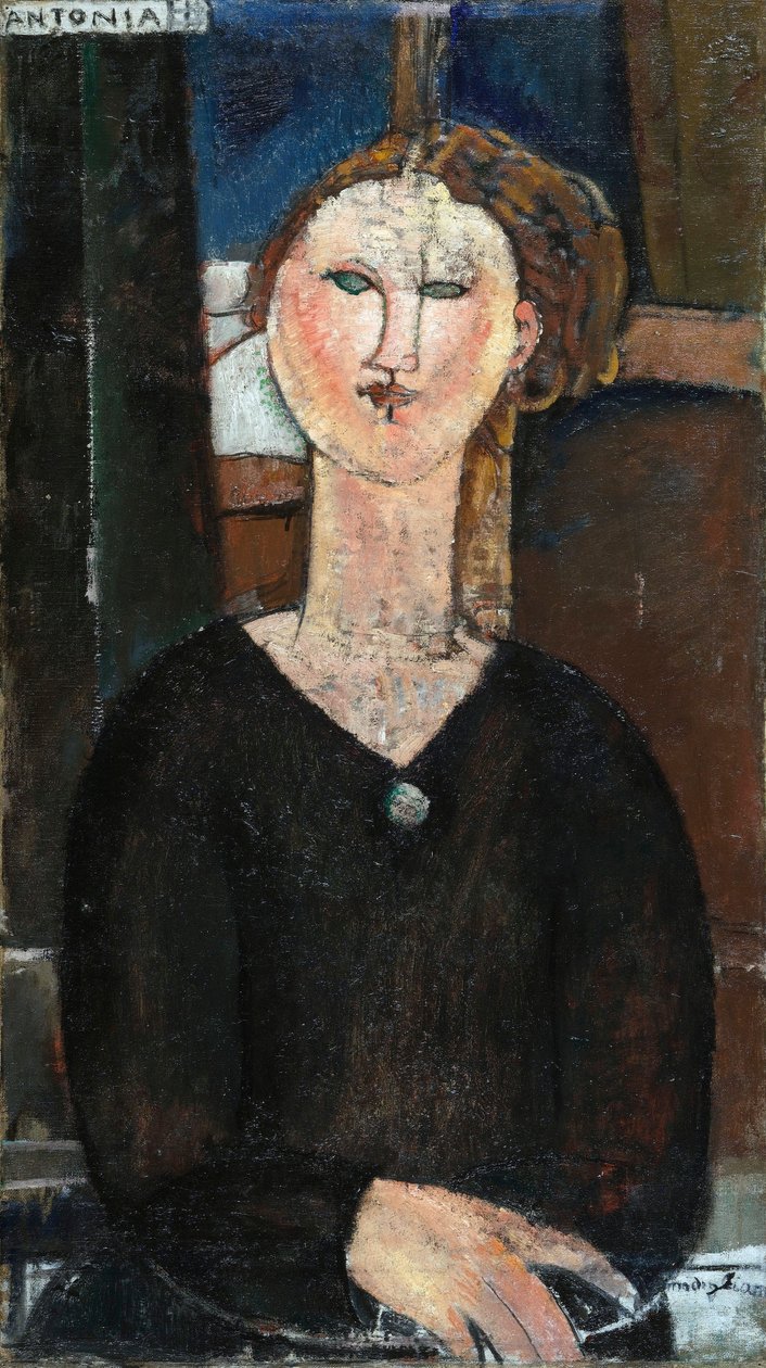 Antonia, c. 1915 tekijältä Amedeo Modigliani