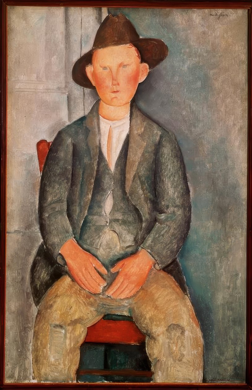 Bauernjunge tekijältä Amedeo Modigliani