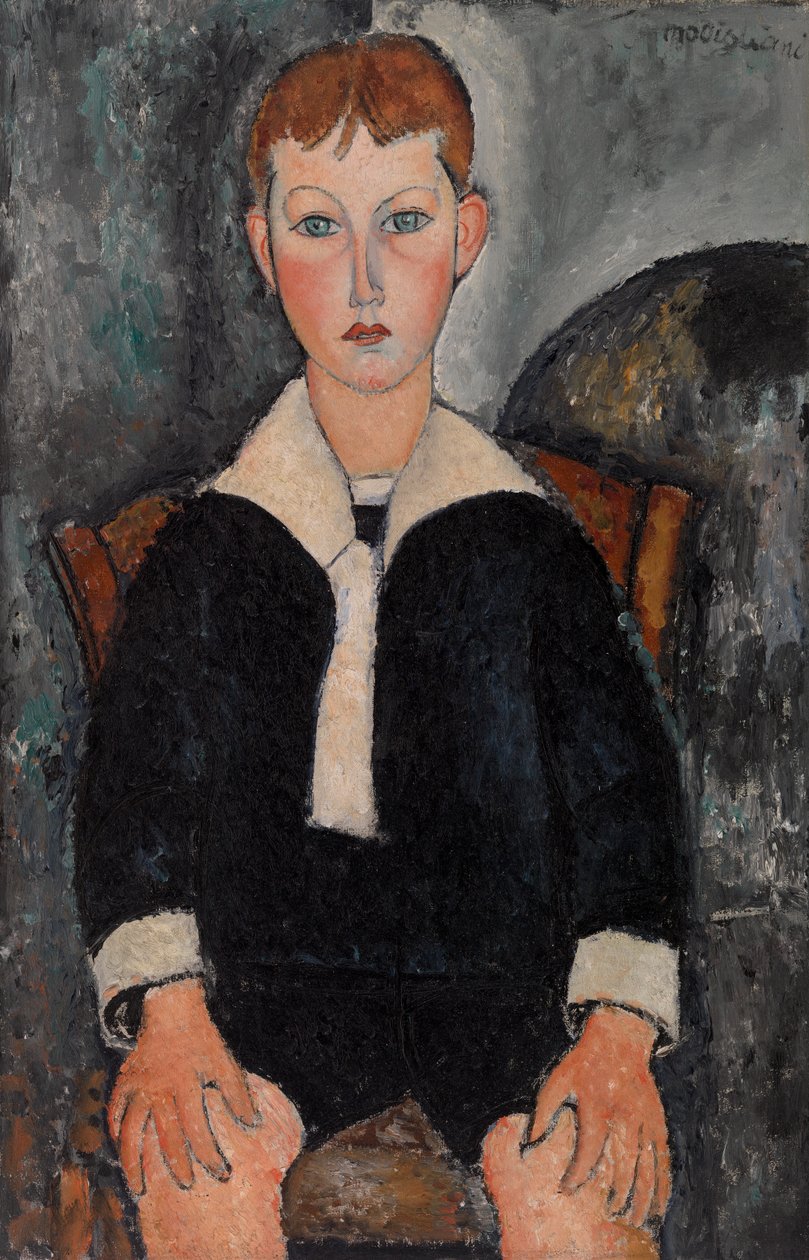 Poika merimiespuvussa tekijältä Amedeo Modigliani