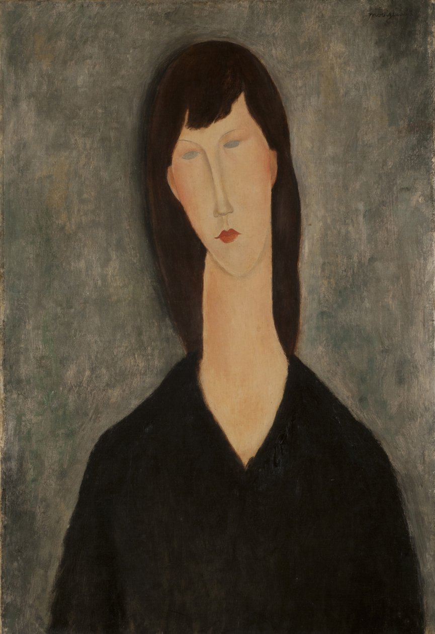 Naisen rintakuva. tekijältä Amedeo Modigliani