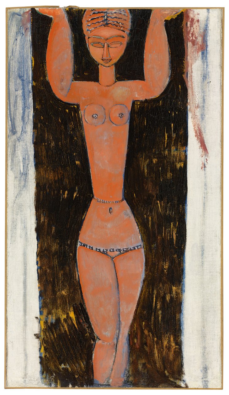 Cariatide, 1913 tekijältä Amedeo Modigliani