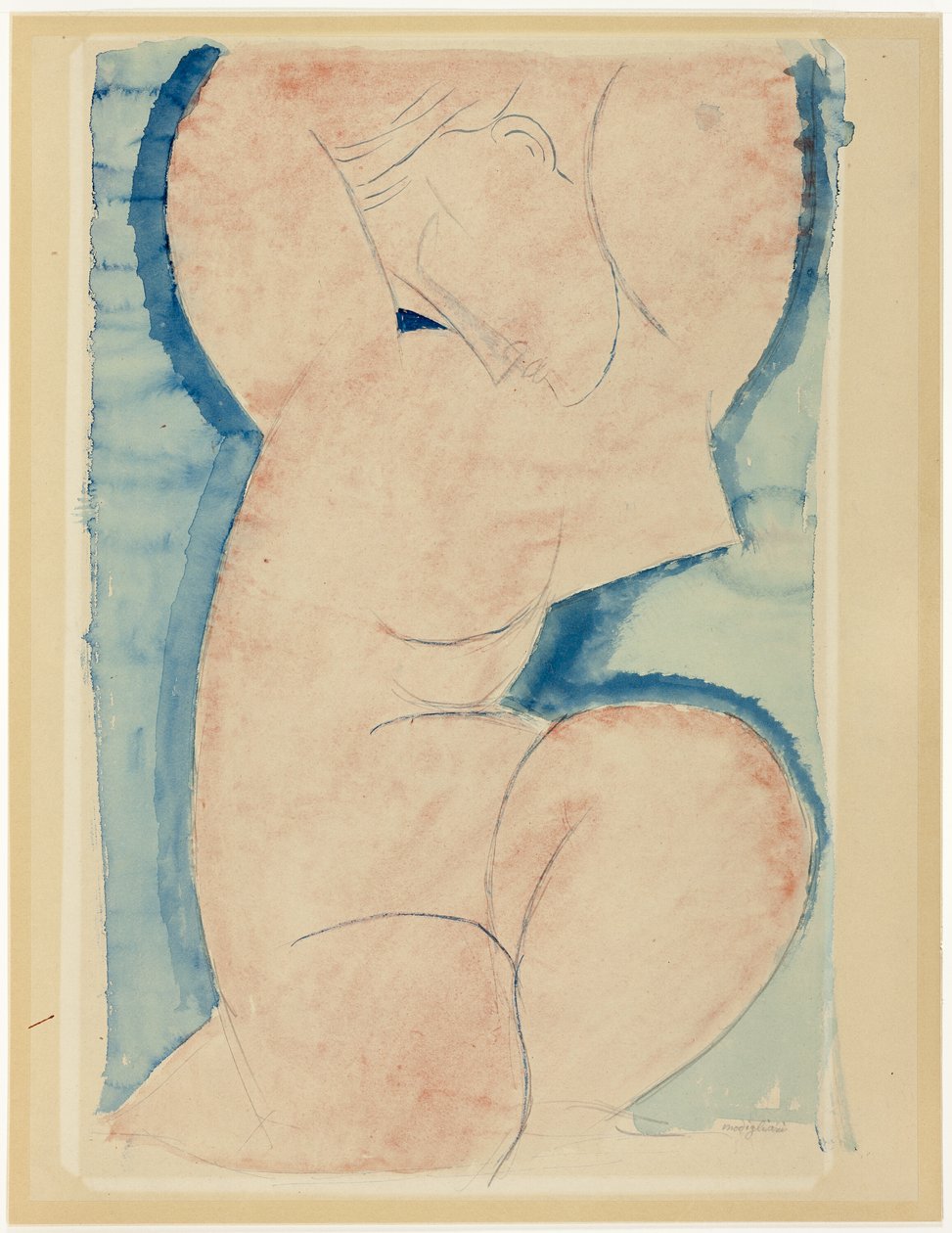 Caryatid tekijältä Amedeo Modigliani