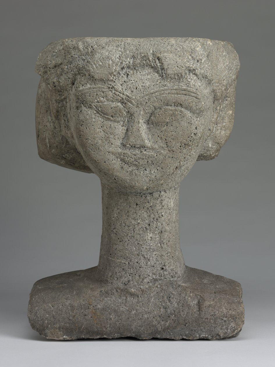 Pää, n. 1911 tekijältä Amedeo Modigliani