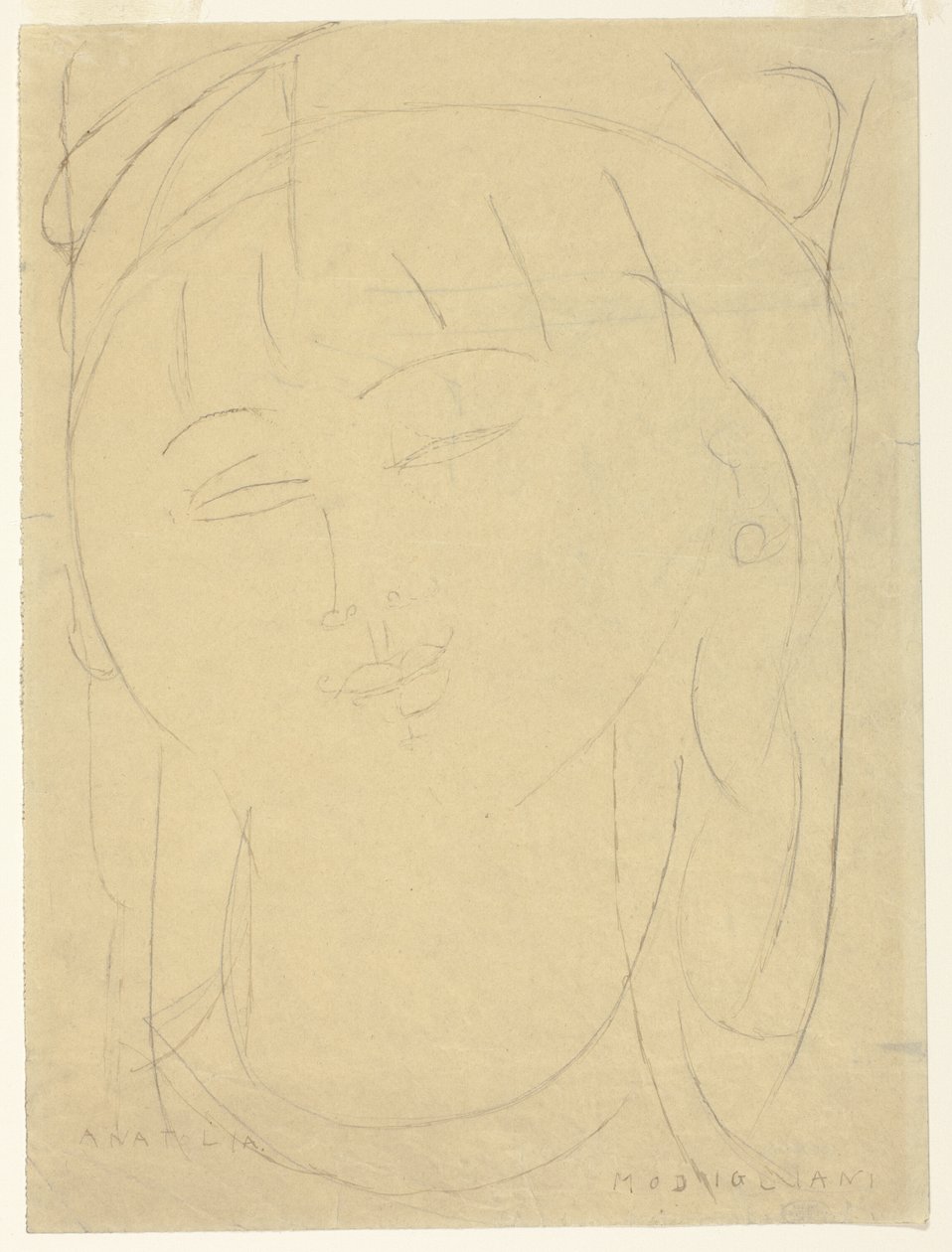 Anatolian johtaja tekijältä Amedeo Modigliani