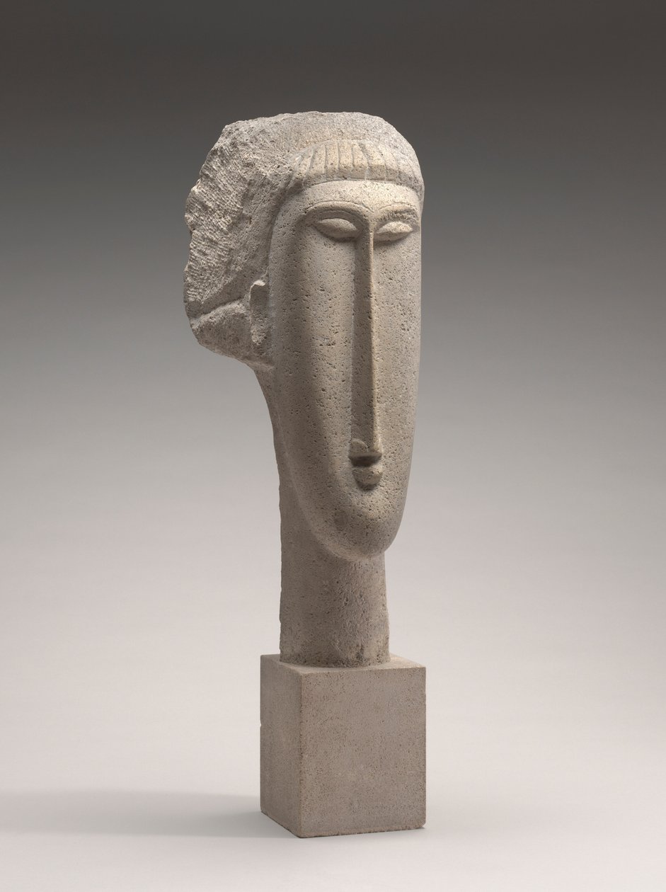 Naisen pää tekijältä Amedeo Modigliani