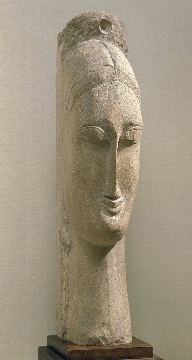 Naisen pää tekijältä Amedeo Modigliani