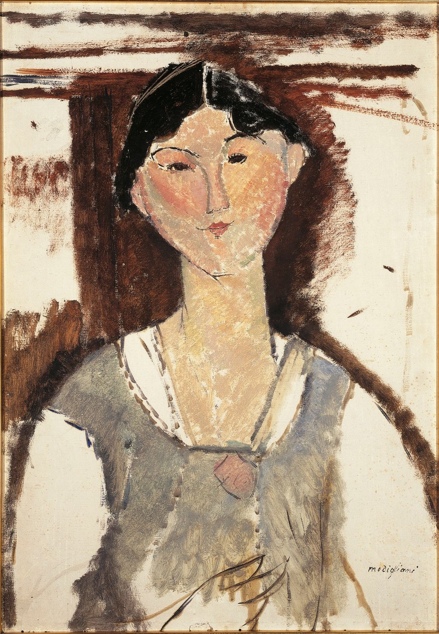 Italia, Bologna, Beatrice Hastingsin muotokuva tekijältä Amedeo Modigliani