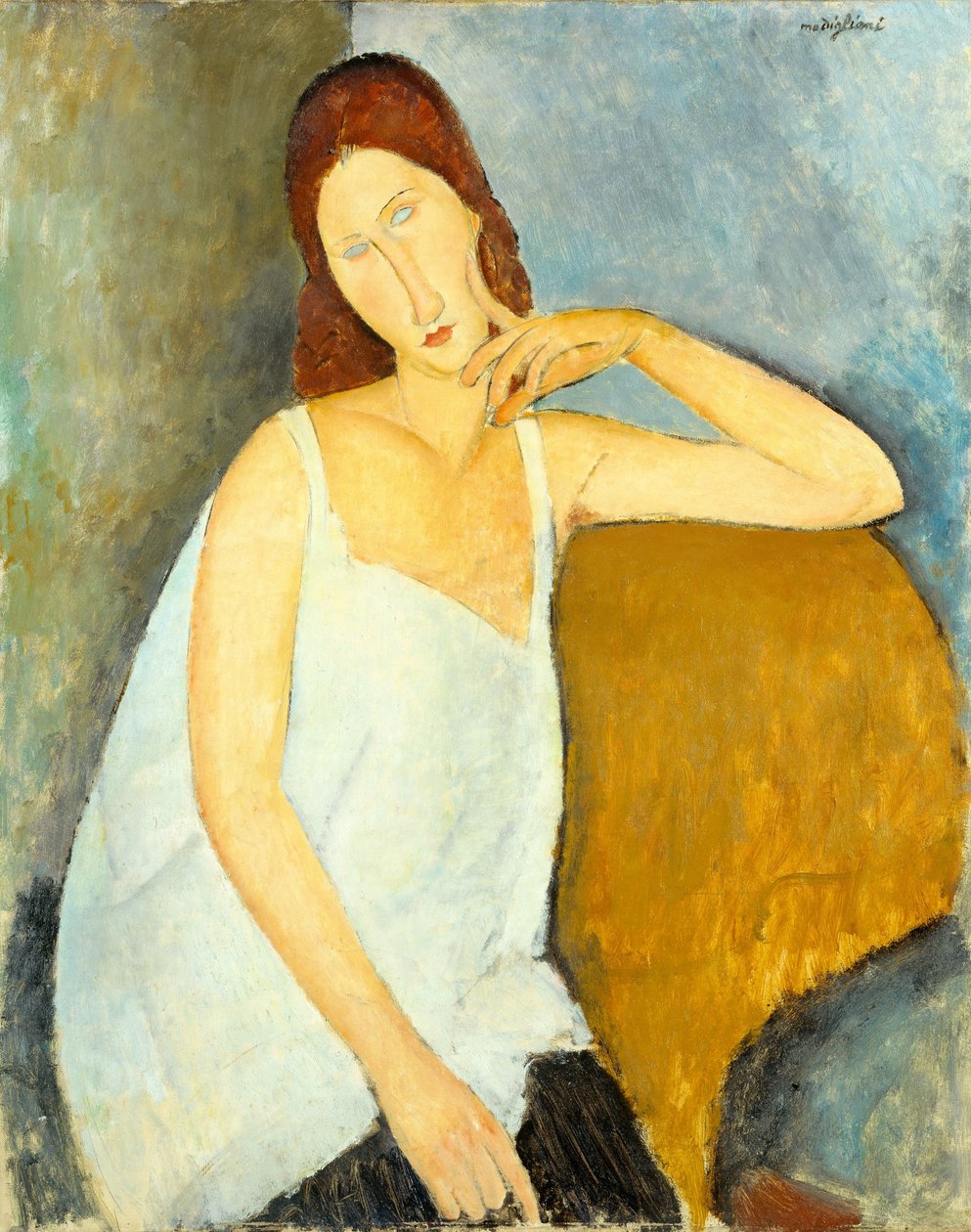 Jeanne Hébuterne (1898-1920), 1919 tekijältä Amedeo Modigliani