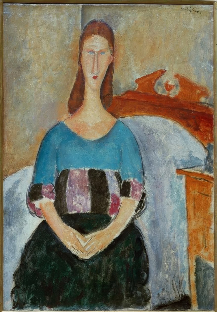 Jeanne Hébuterne tekijältä Amedeo Modigliani
