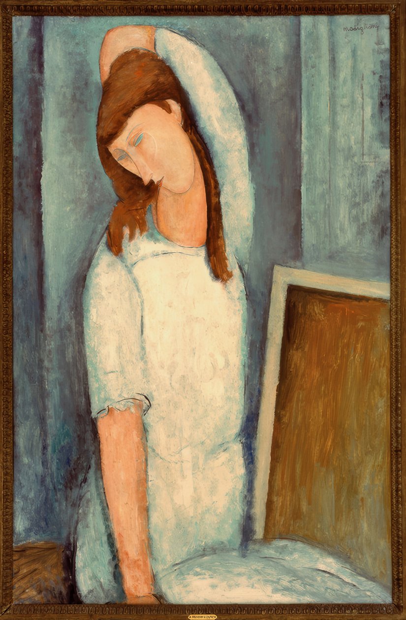 Jeanne Hebuterne tekijältä Amedeo Modigliani