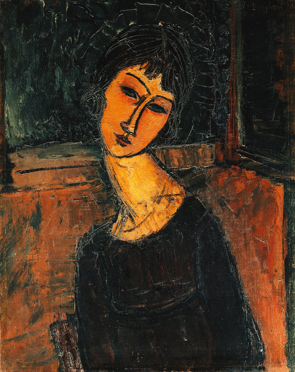 Jeanne Hebuterne, n. 1916-1917 tekijältä Amedeo Modigliani