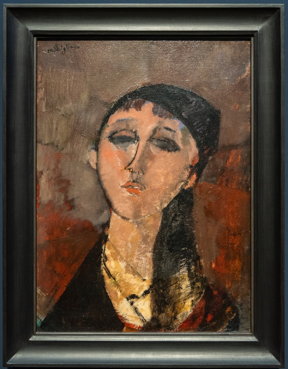 Tytön pää (Louise) tekijältä Amedeo Modigliani