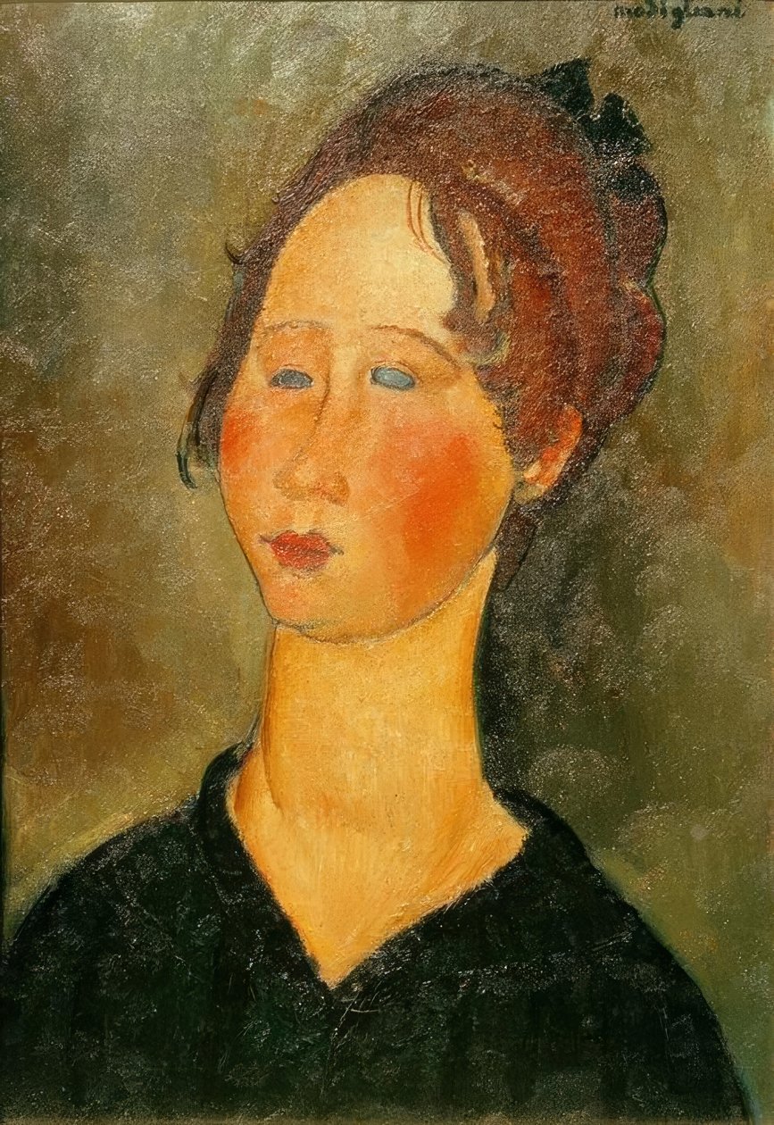 La Bourguignonne tekijältä Amedeo Modigliani
