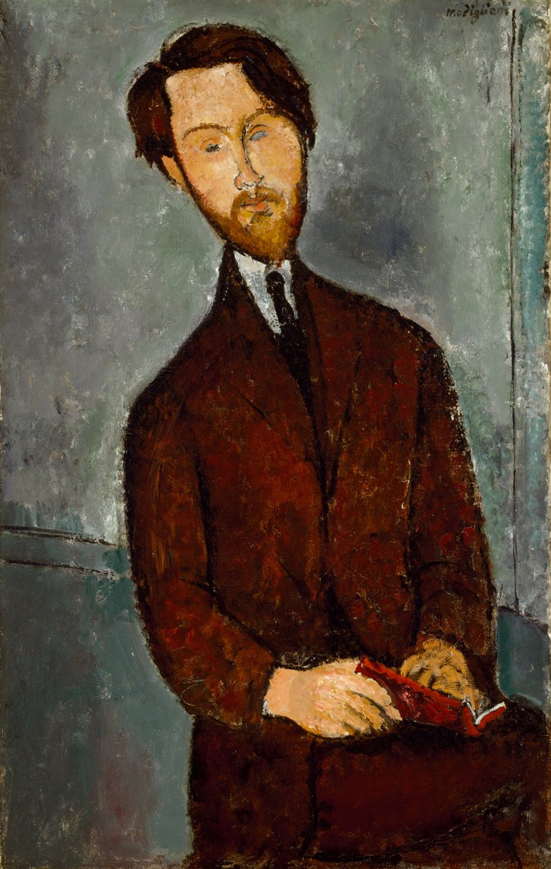 Leopold Zborowski, n. 1916 tekijältä Amedeo Modigliani