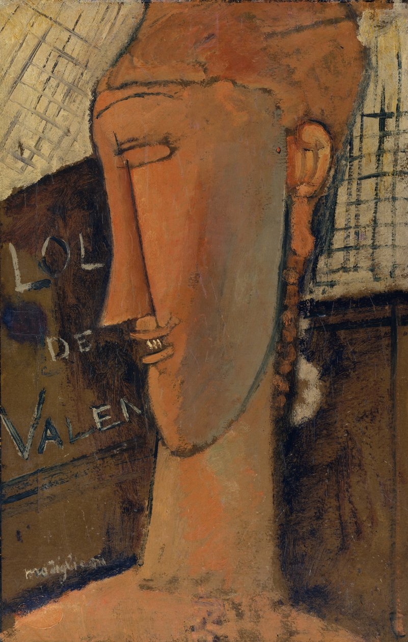 Lola Valenciasta, 1915 tekijältä Amedeo Modigliani