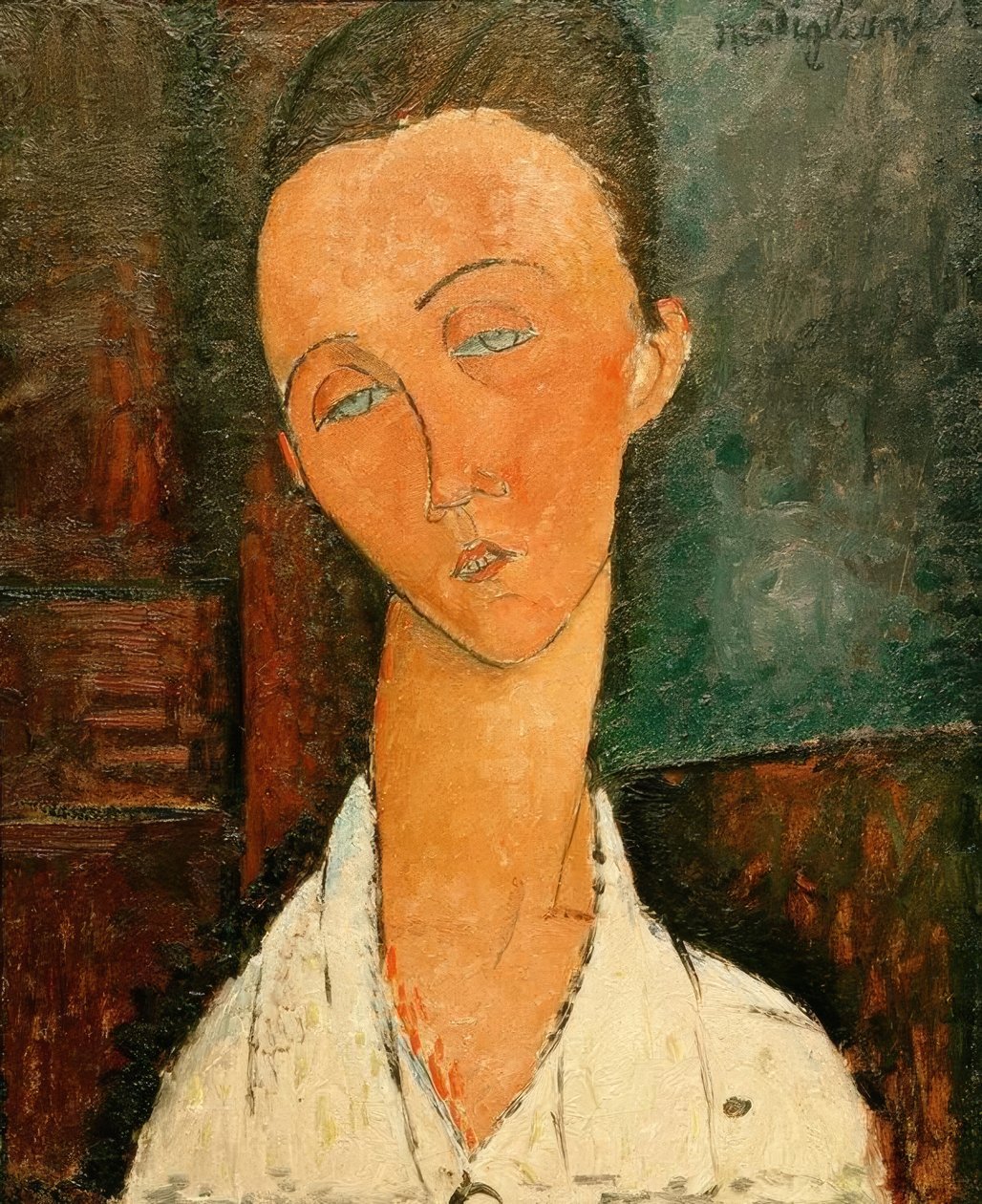Lunia Czechowska tekijältä Amedeo Modigliani
