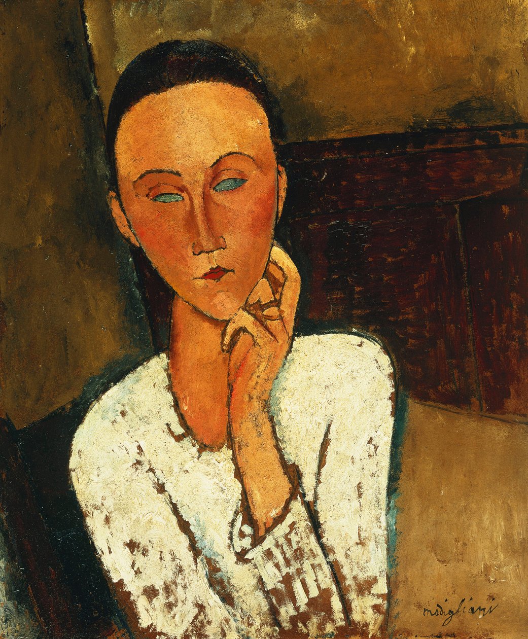 Lunia Czechowska tekijältä Amedeo Modigliani