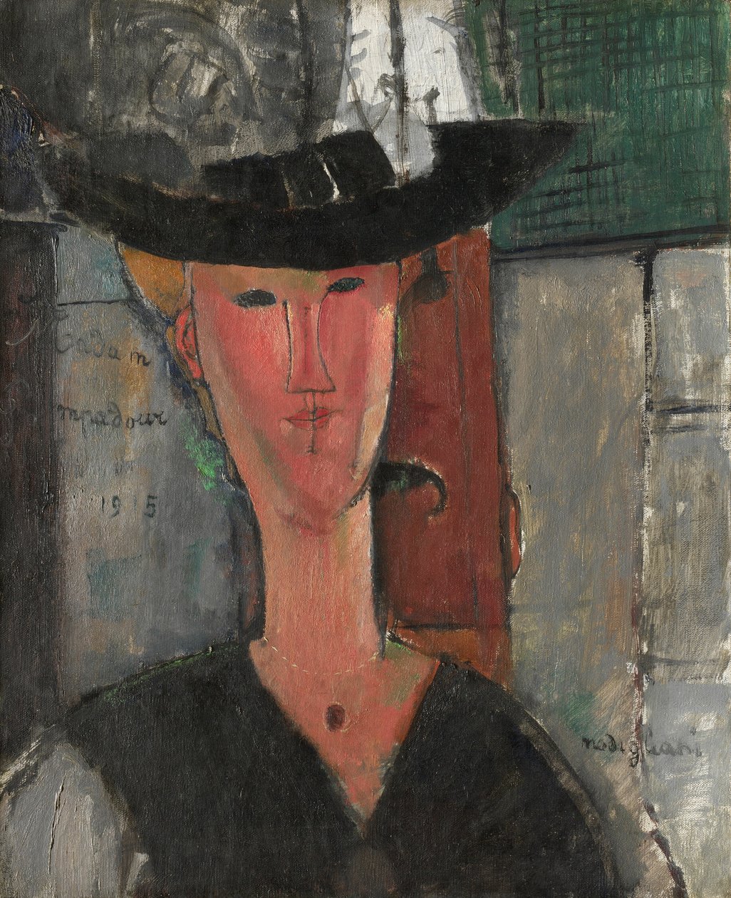 Madame Pompadour tekijältä Amedeo Modigliani