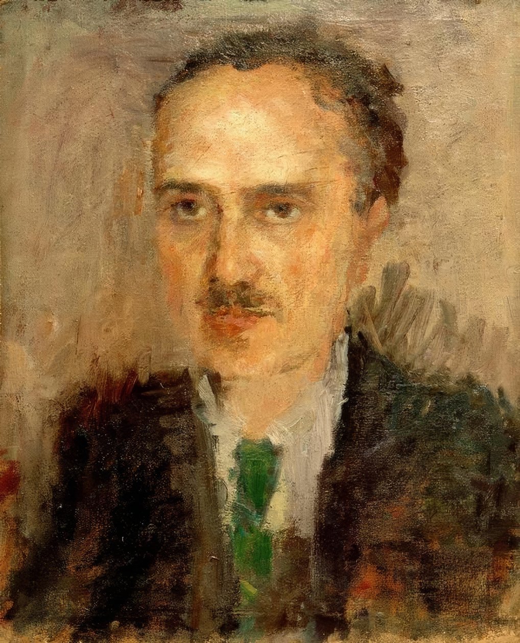 Mies viikset tekijältä Amedeo Modigliani