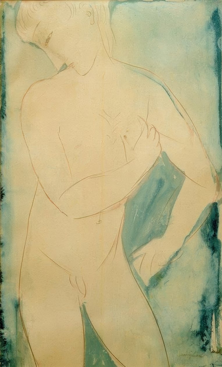 Nackter Knabe tekijältä Amedeo Modigliani