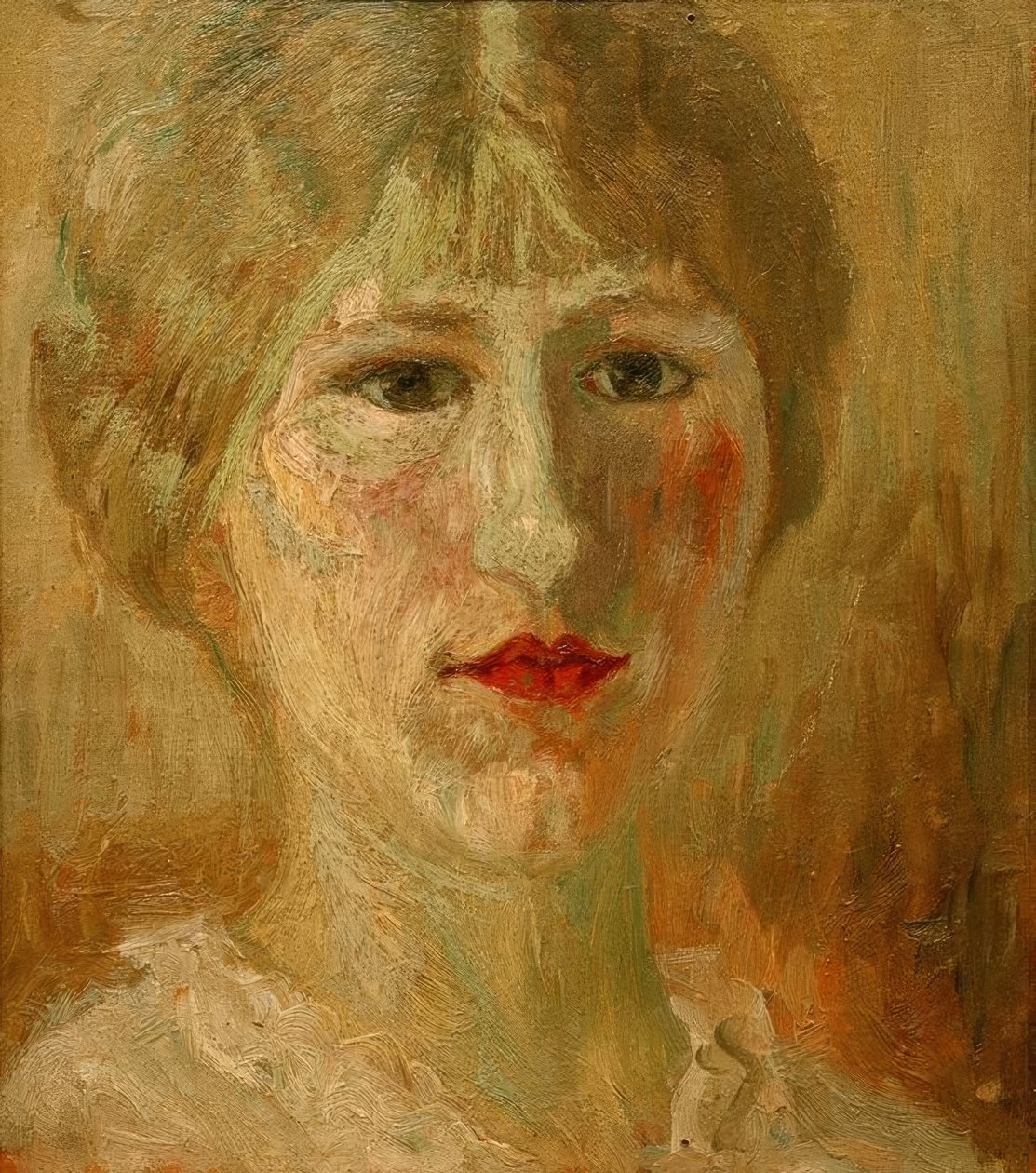 Porträt einer Frau tekijältä Amedeo Modigliani
