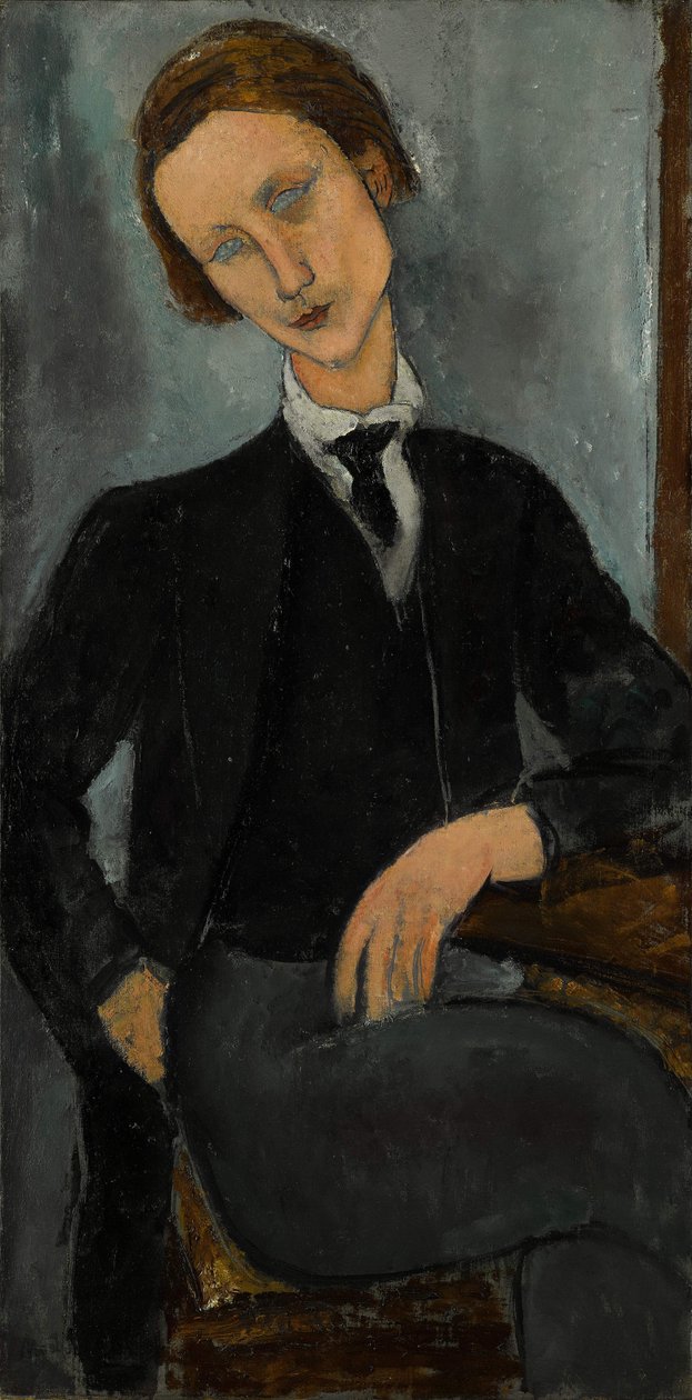 Baranowskin muotokuva, 1918. tekijältä Amedeo Modigliani