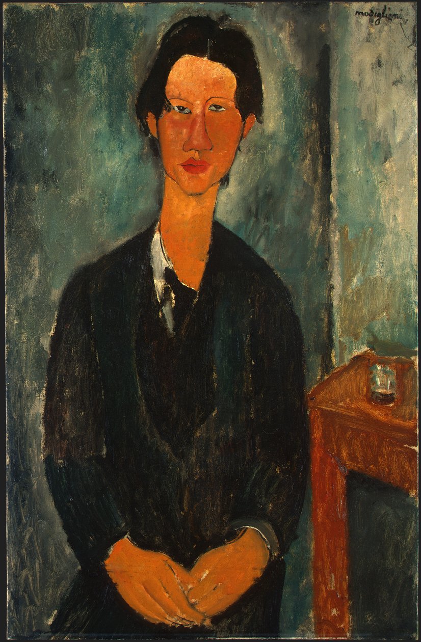 Chaïm Soutinen muotokuva 1893-1943 tekijältä Amedeo Modigliani