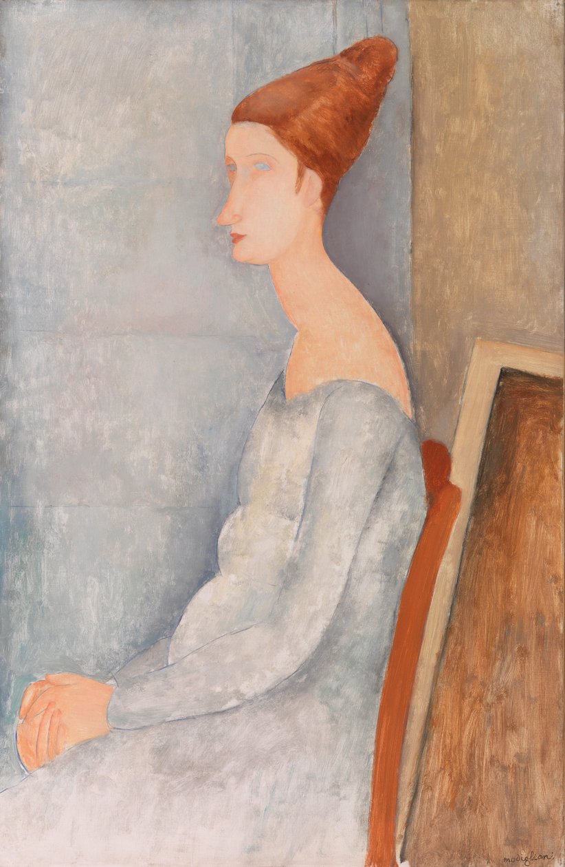 Jeanne Hébuternen muotokuva (Jeanne Hébuternen muotokuva) tekijältä Amedeo Modigliani