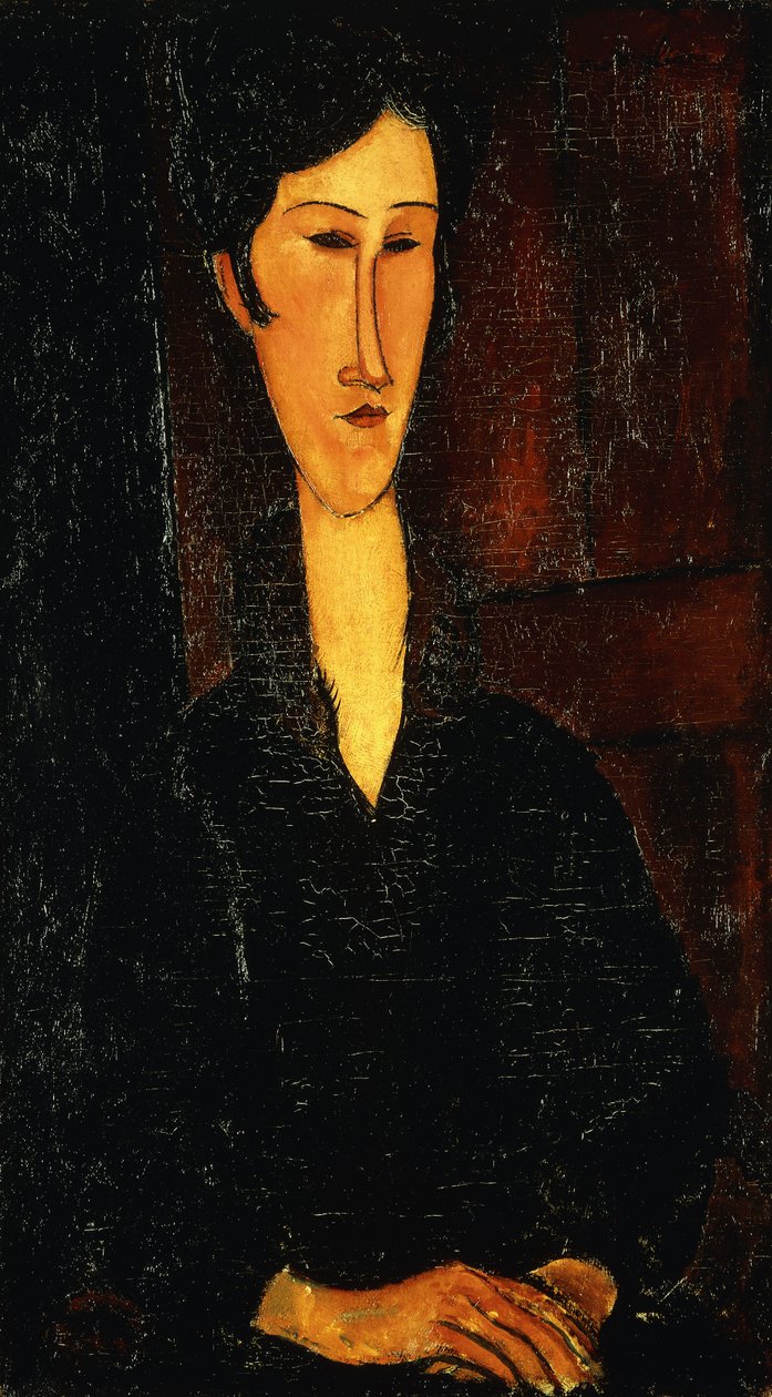 Madam Zborowskan muotokuva; Ritratto di Mne Zborowska, 1917 tekijältä Amedeo Modigliani
