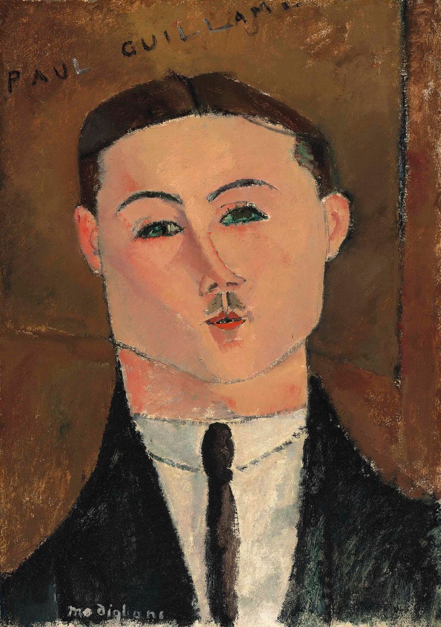 Paul Guillaumen muotokuva tekijältä Amedeo Modigliani