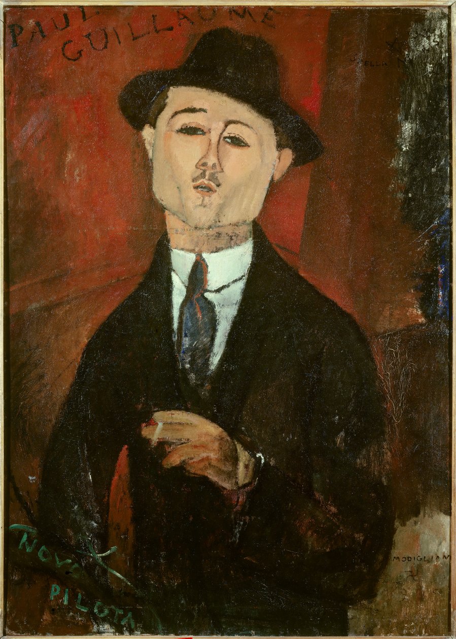 Paul Guillaumen muotokuva tekijältä Amedeo Modigliani