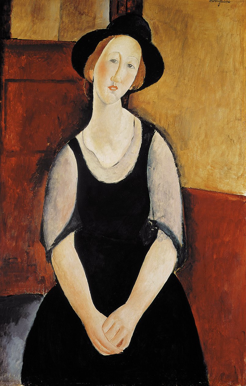 Thora Klinckowstromin muotokuva tekijältä Amedeo Modigliani