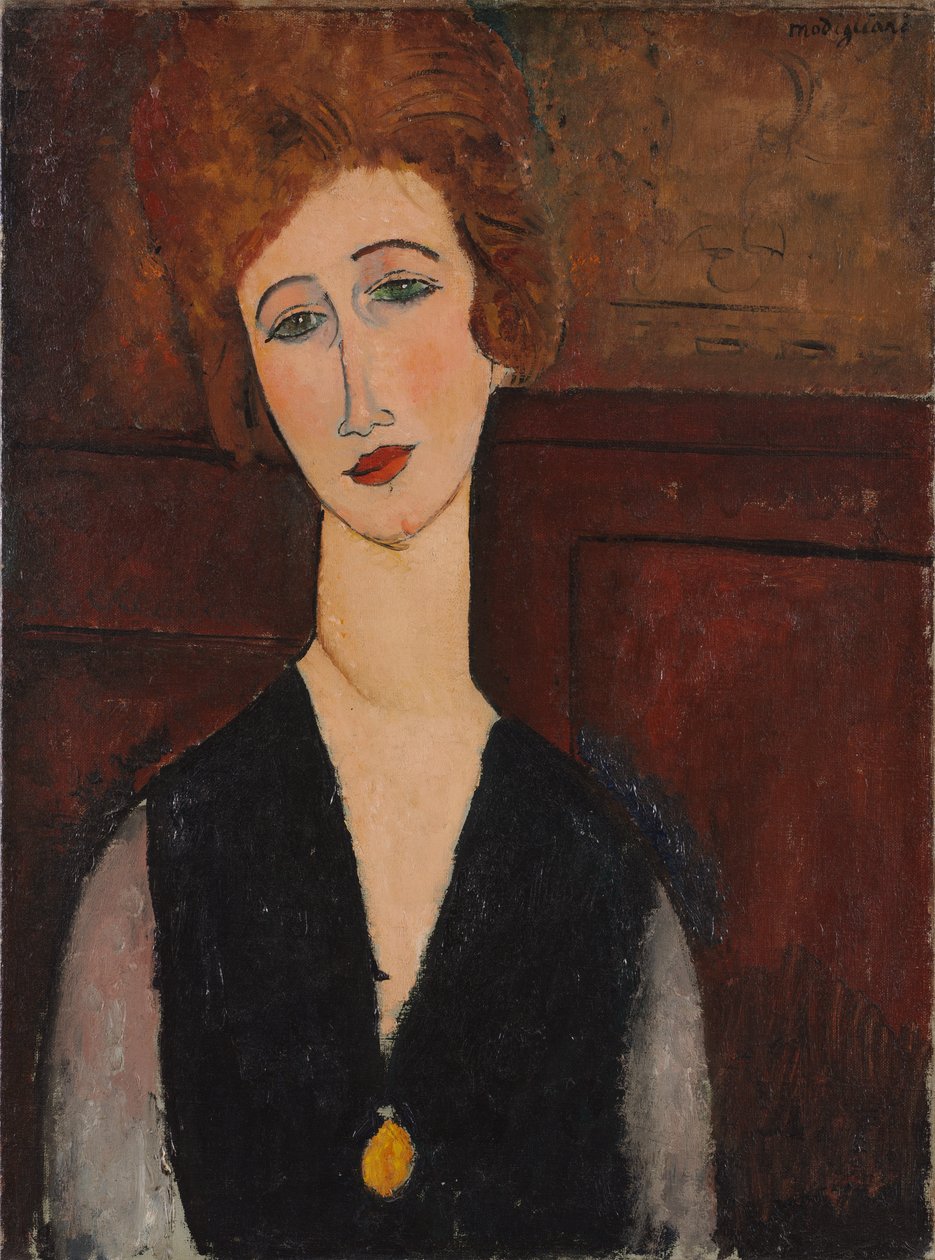 Naisen muotokuva tekijältä Amedeo Modigliani