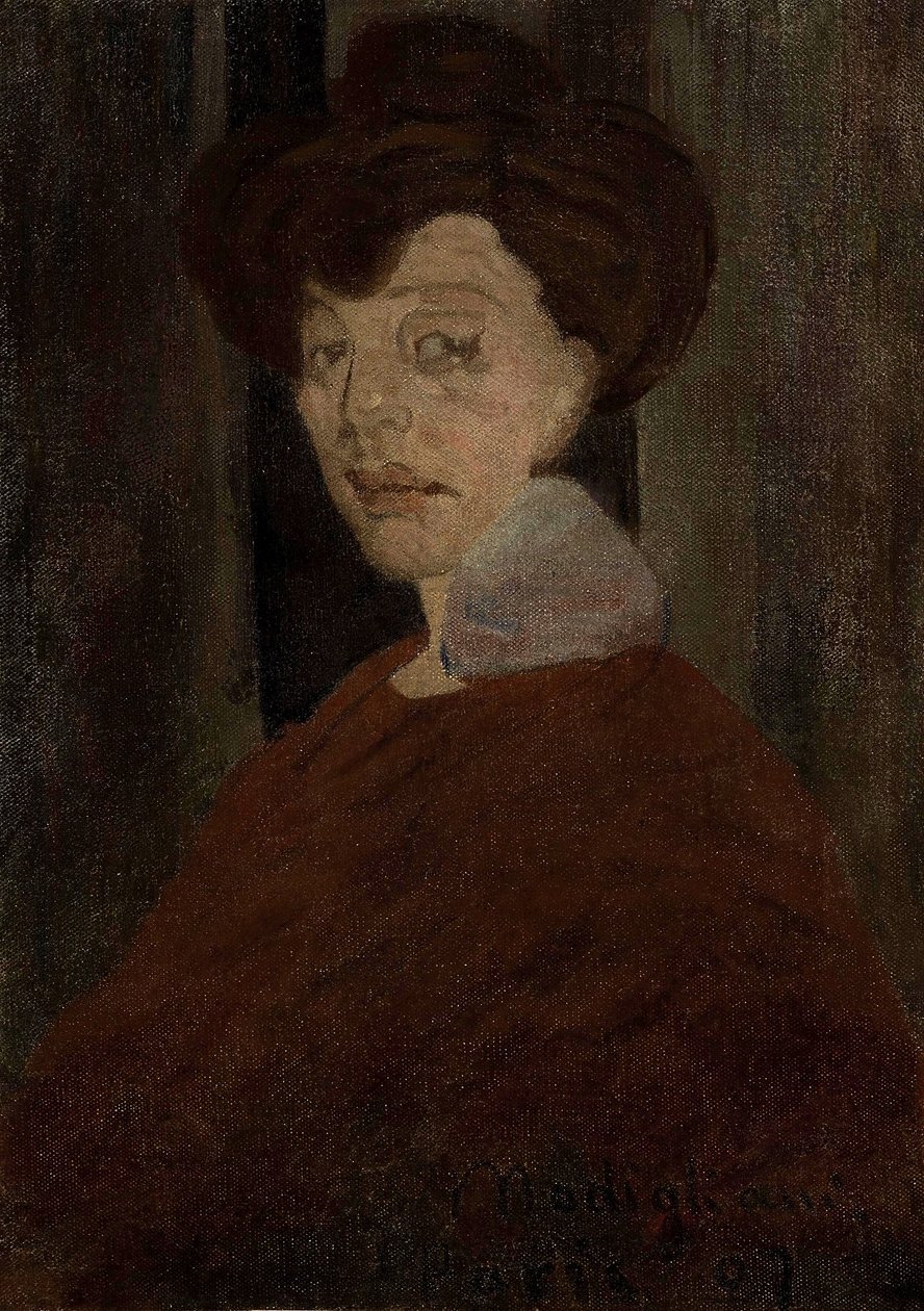 Naisen muotokuva tekijältä Amedeo Modigliani