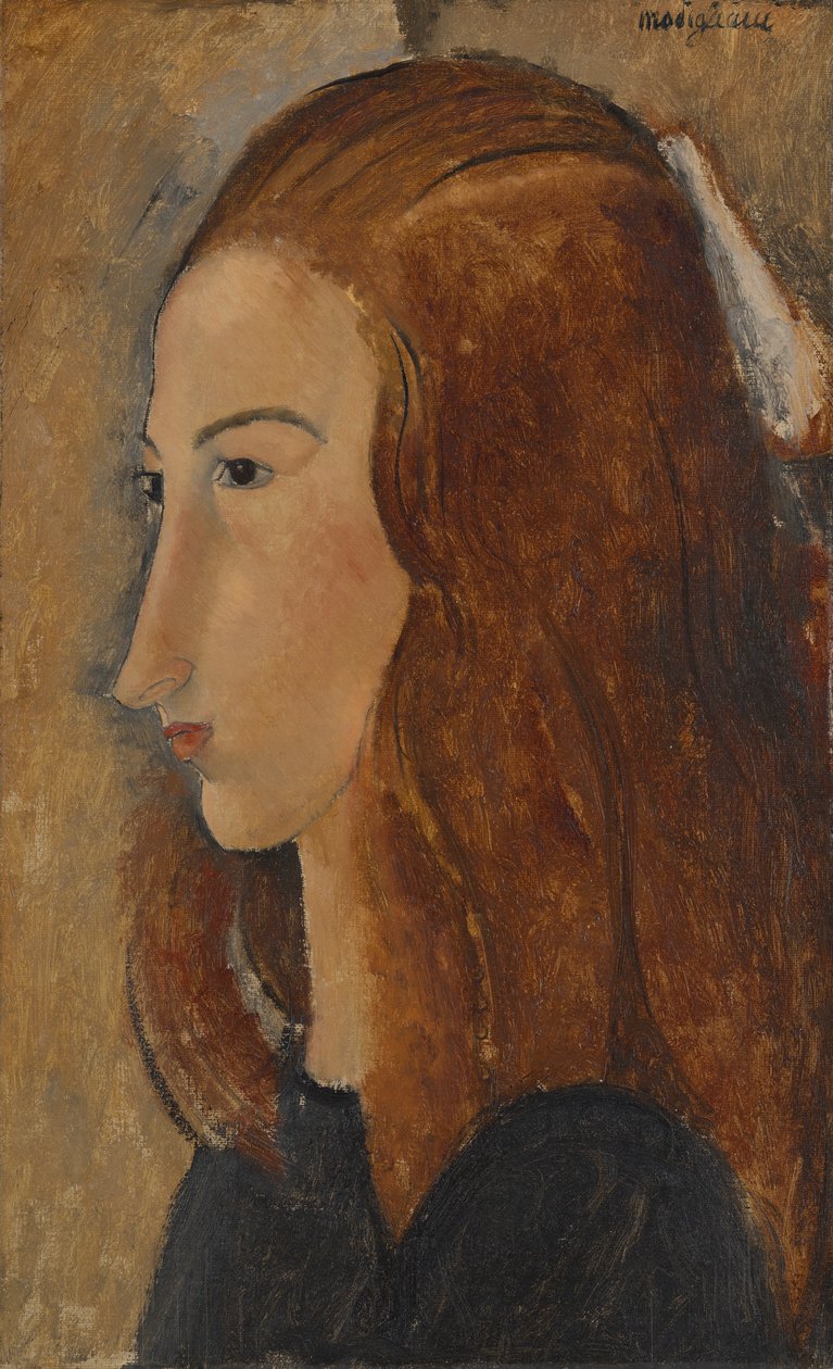 Nuoren naisen muotokuva tekijältä Amedeo Modigliani