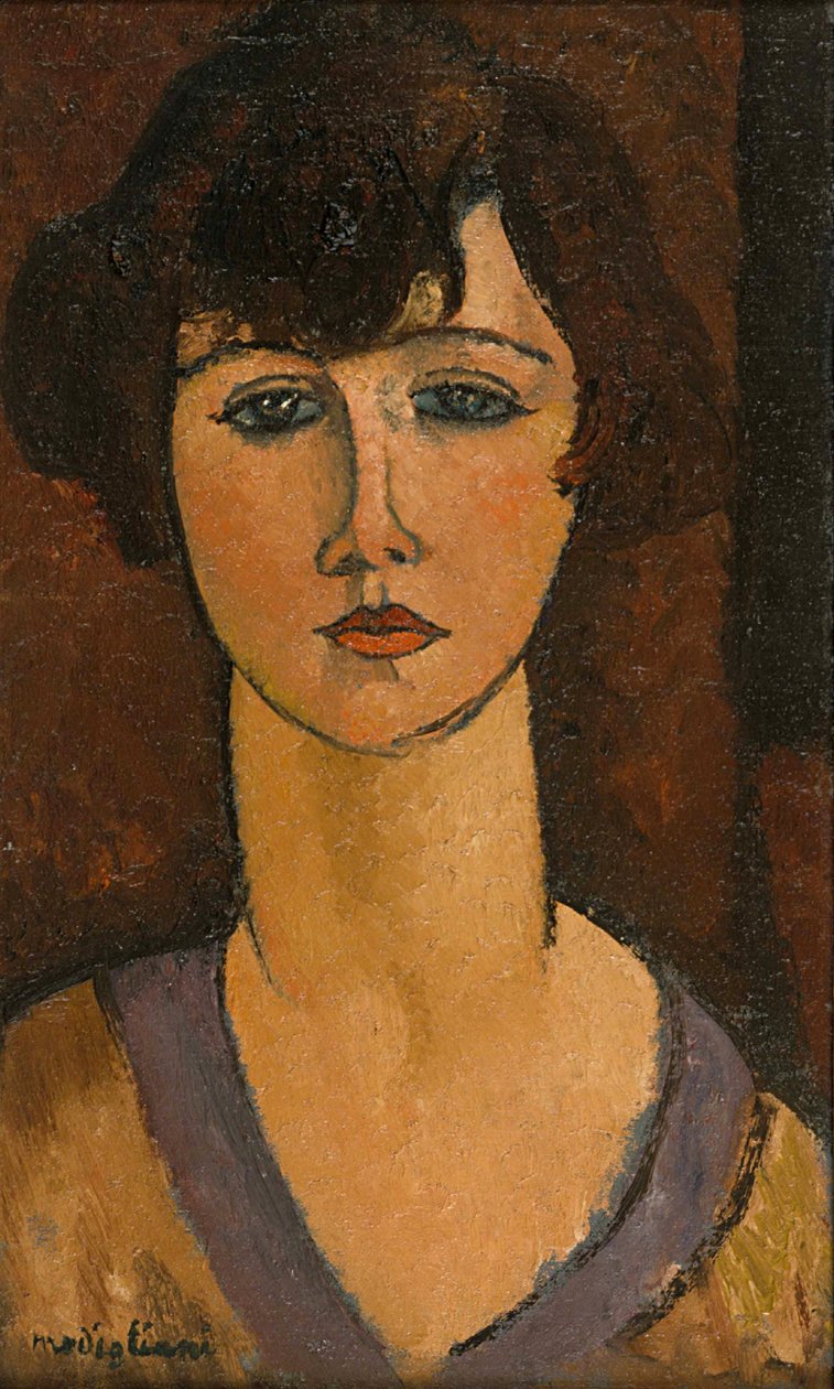 Elisabeth Fuss-Amorén muotokuva tekijältä Amedeo Modigliani