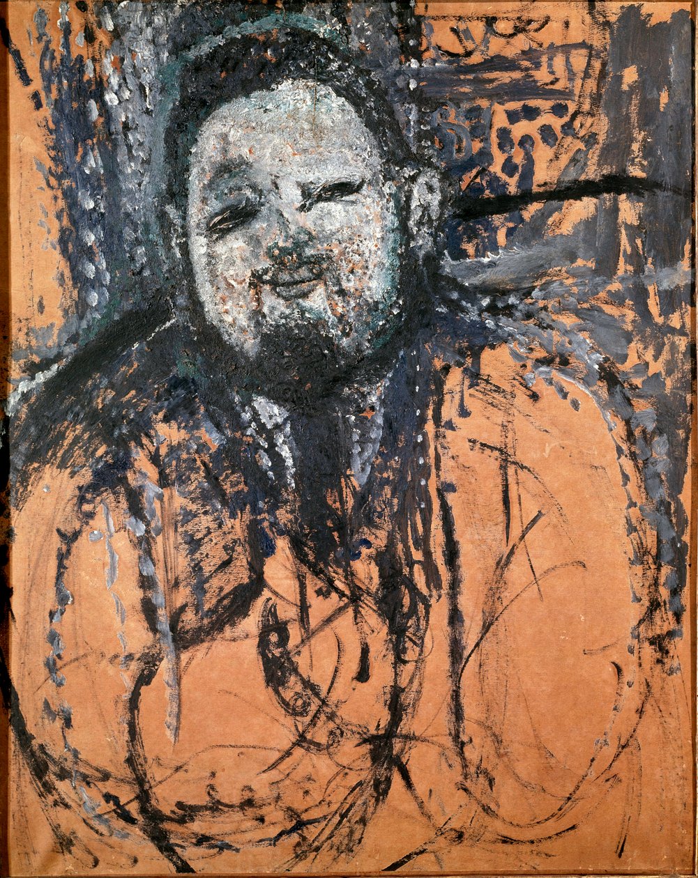 Muotokuva meksikolaisesta taidemaalari Diego Riverasta (1886-1956). Amedeo Modiglianin (1884-1920) maalaus. 1914-1915. Brasilia Sao Paulo. São Paulon taidemuseo. tekijältä Amedeo Modigliani
