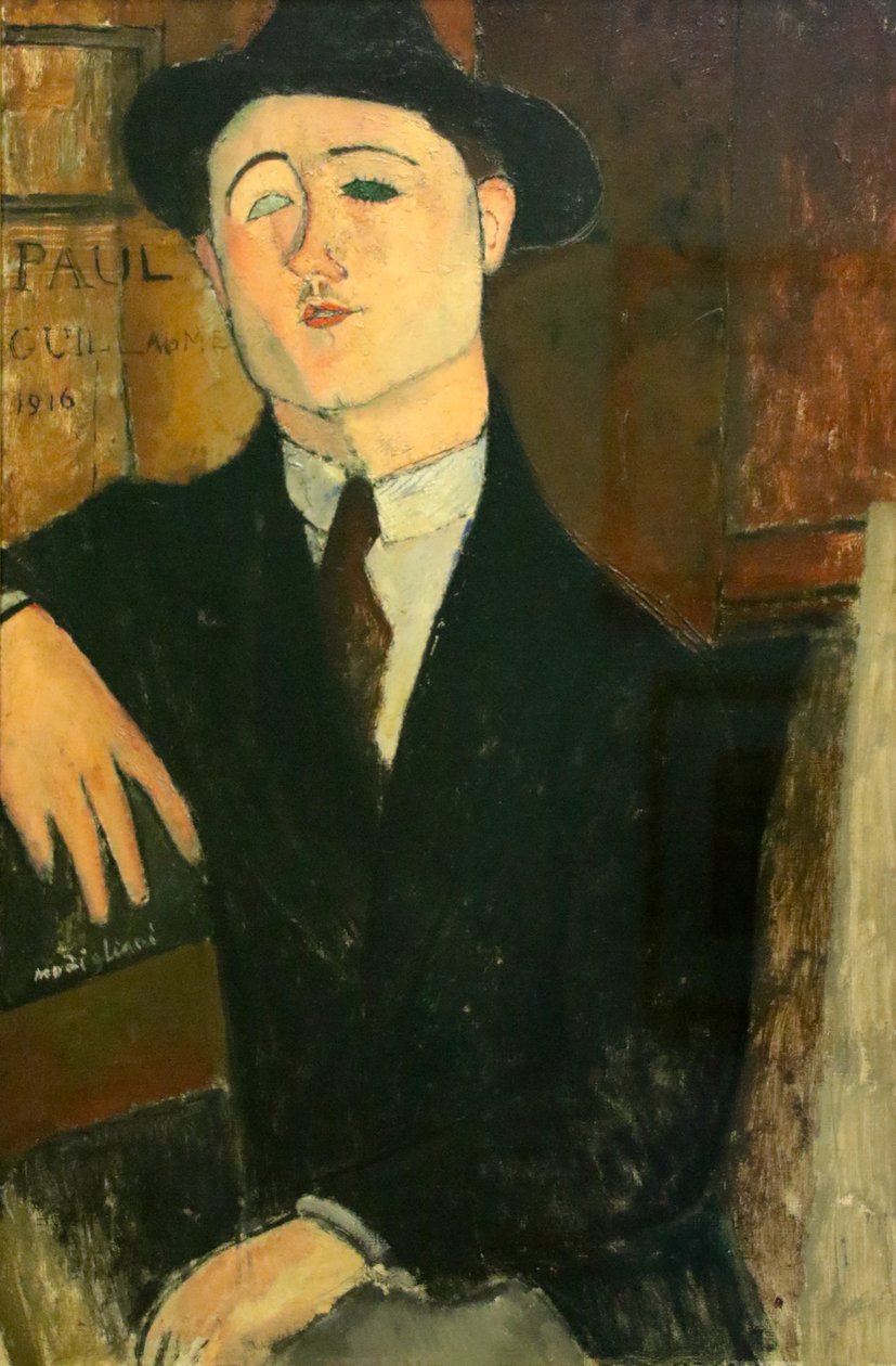 Paul Guillaumen muotokuva tekijältä Amedeo Modigliani