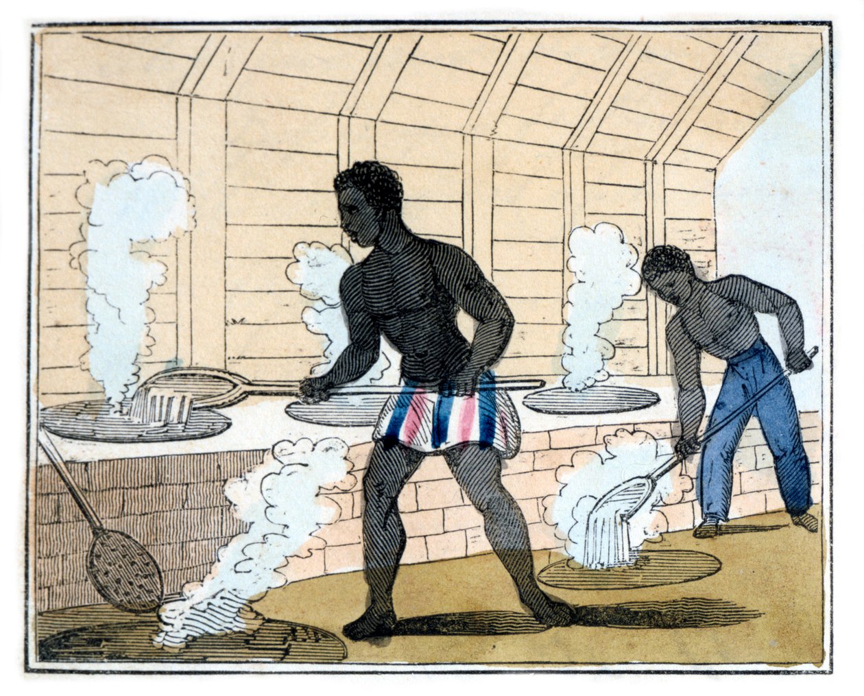 Sokerin keittäminen ja jäähdyttäminen, 1826 tekijältä Amelia Alderson Opie