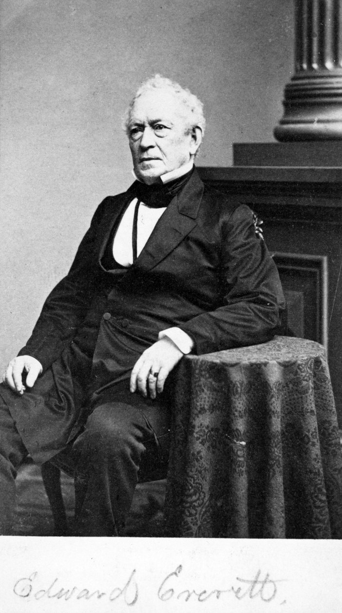 Edward Everett, n. 1860-65 tekijältä American Photographer