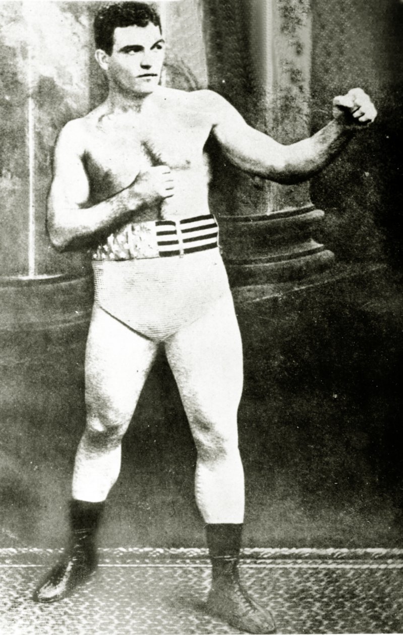 James J. Jeffries, 1902 (seepiakuva) tekijältä American Photographer
