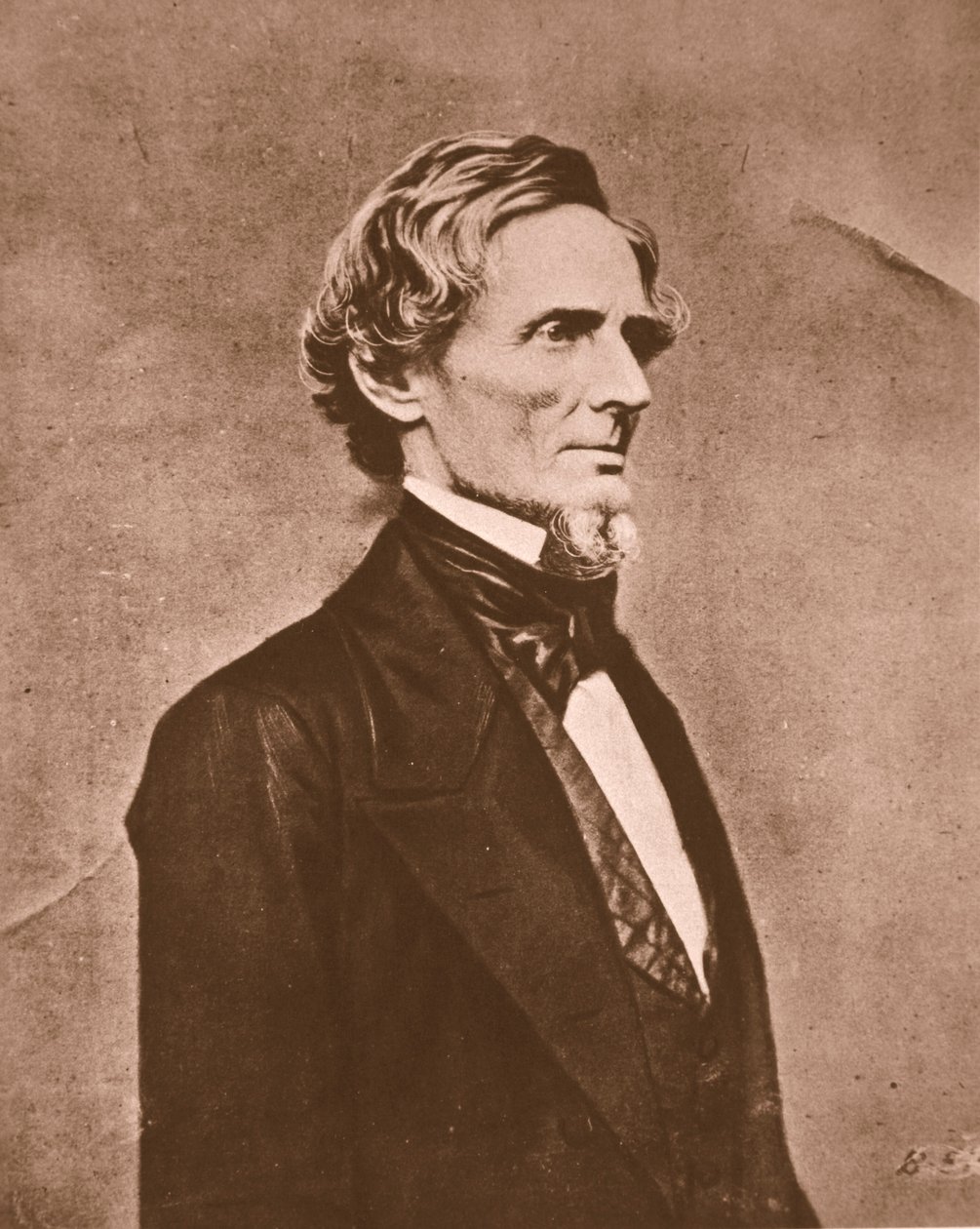 Jefferson Davis (seepiakuva) tekijältä American Photographer