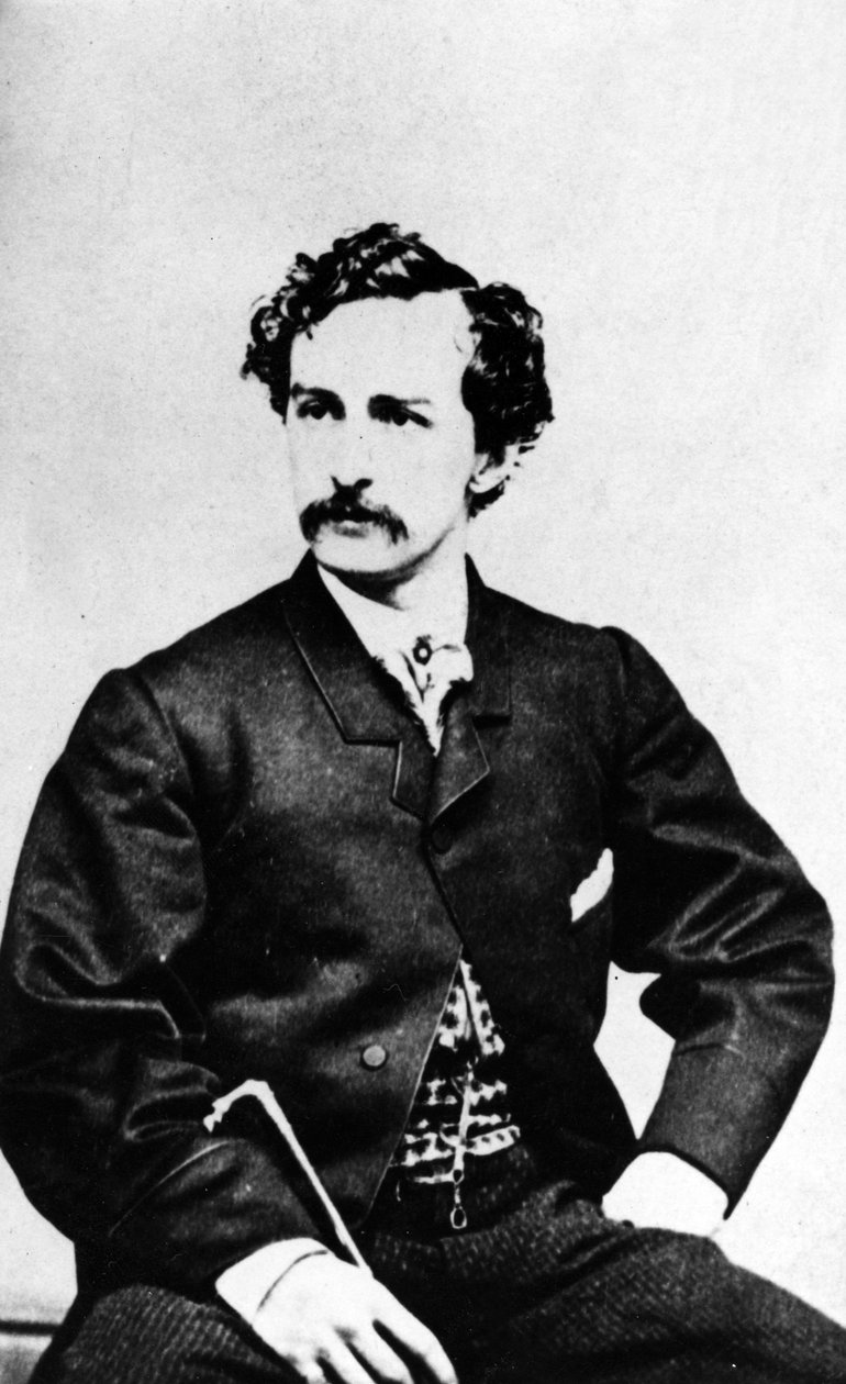 John Wilkes Booth, n. 1860 tekijältä American Photographer