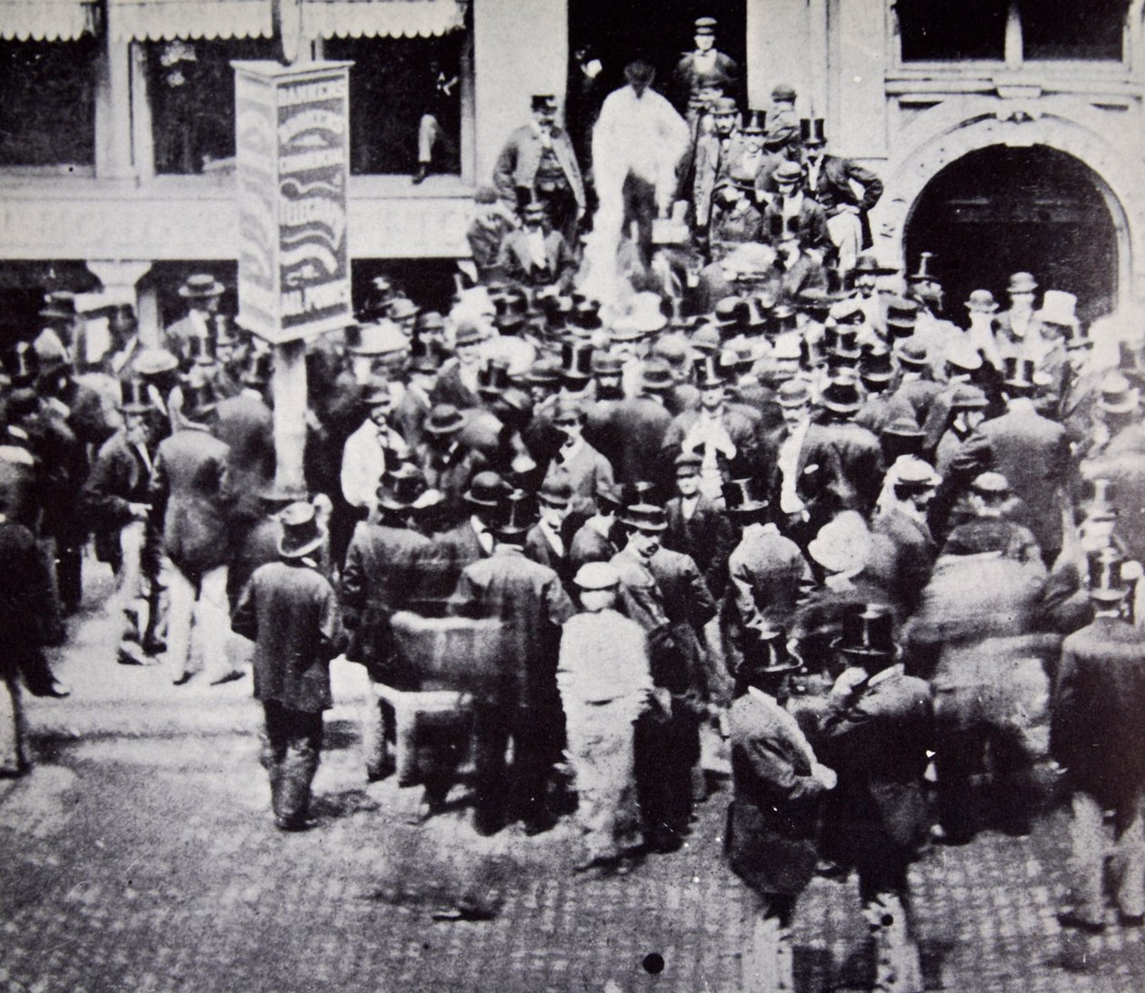 New Yorkin kultapörssi, 1863 tekijältä American Photographer
