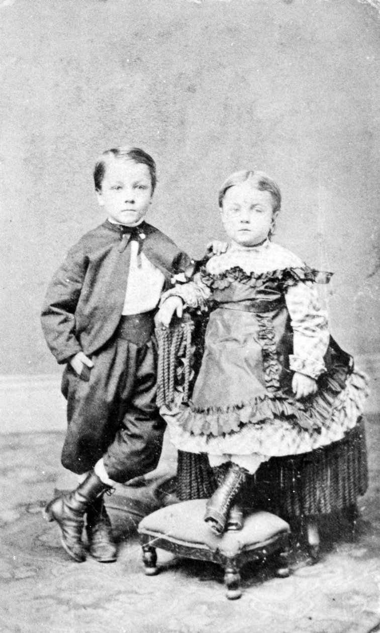 Veljen ja sisaren muotokuva, n. 1860 tekijältä American Photographer