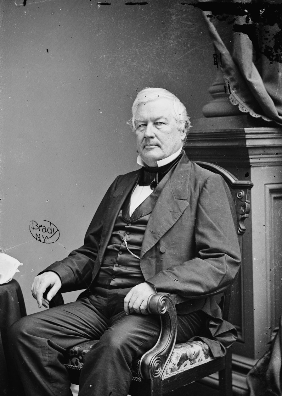 Presidentti Millard Fillmore, 1855-65 tekijältä American Photographer