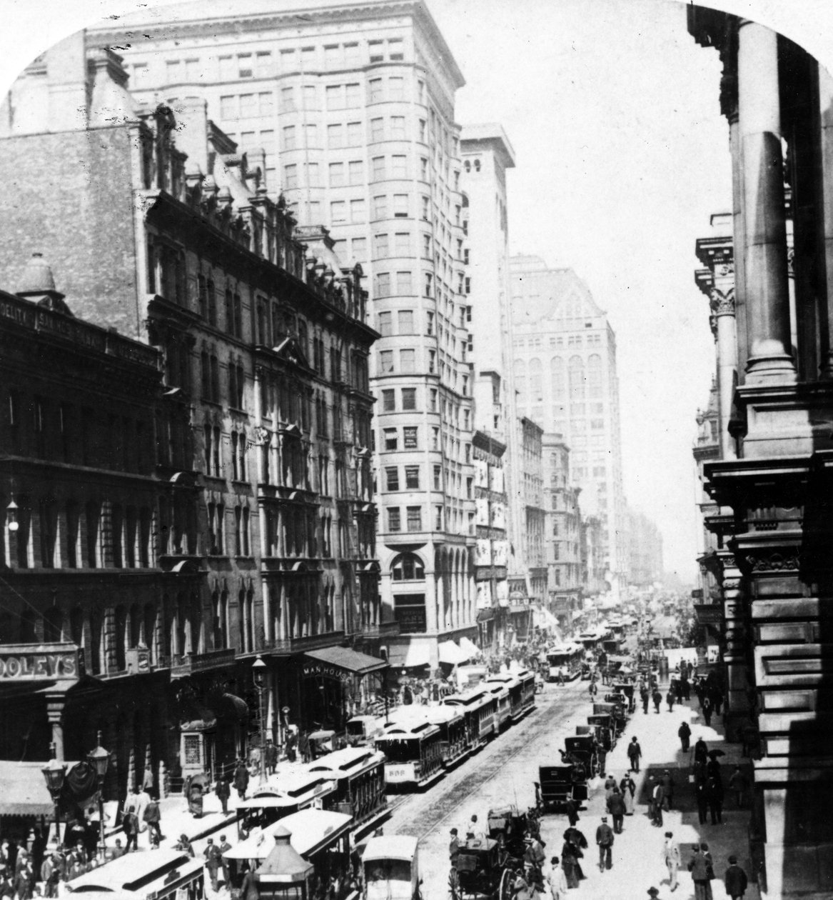 Randolph Street, Chicago, 1896 tekijältä American Photographer