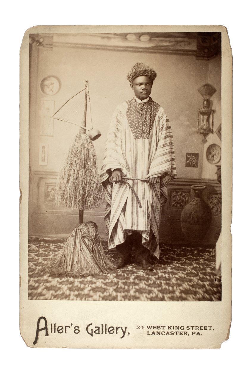 Pastori George B. Peabody, Lancaster, USA, n. 1891 (albumiprintti) tekijältä American Photographer